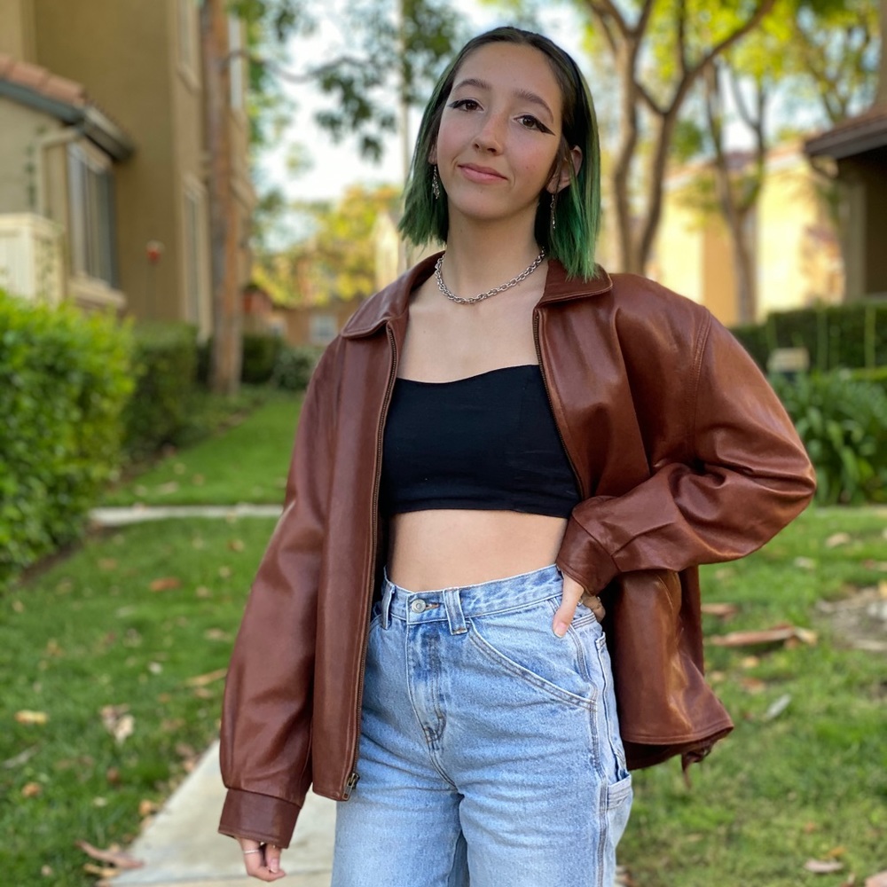 Gorgeous Vintage Coach Leather Jacket